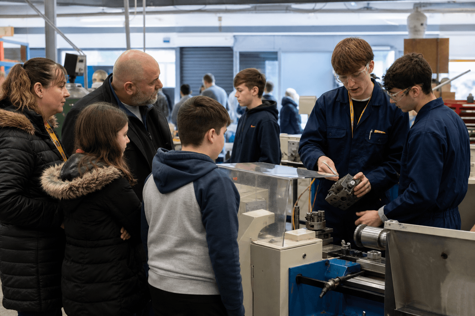 NIMTA open day with prospective students and programme facilitators